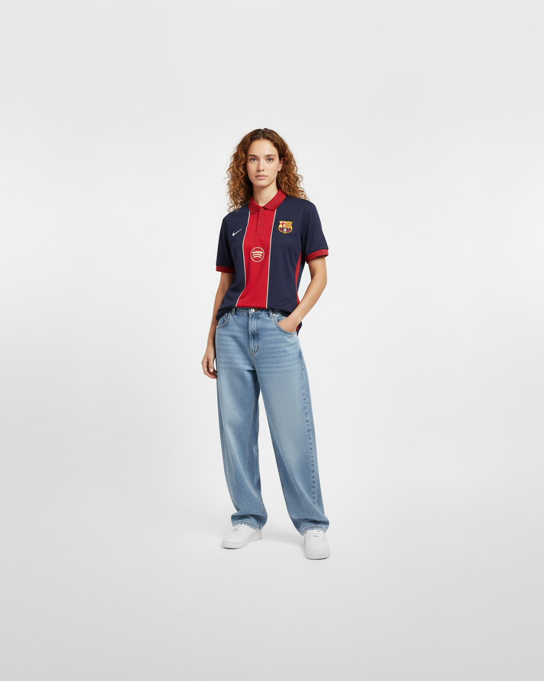 RETRO POLO JERSEY | FEMALE