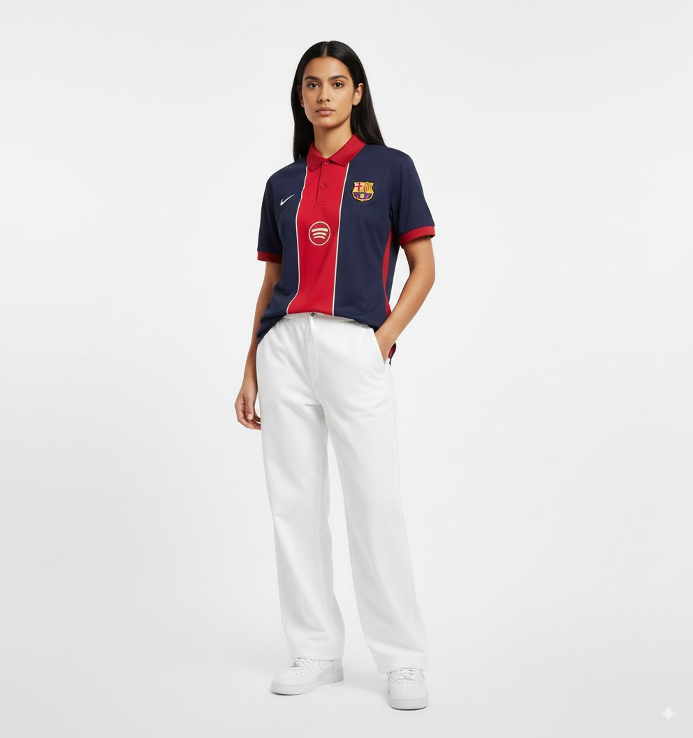 RETRO POLO JERSEY | FEMALE